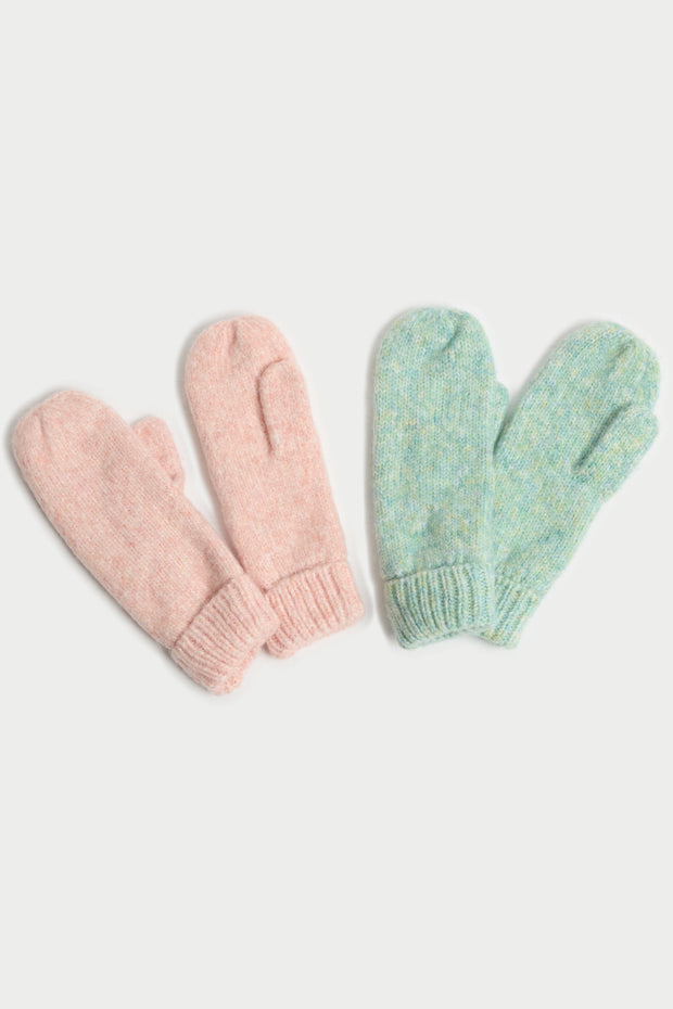 Cotton Candy Confetti Mittens