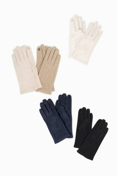 Chic Plain Gloves