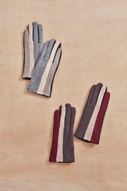 Minimal Color Block Gloves