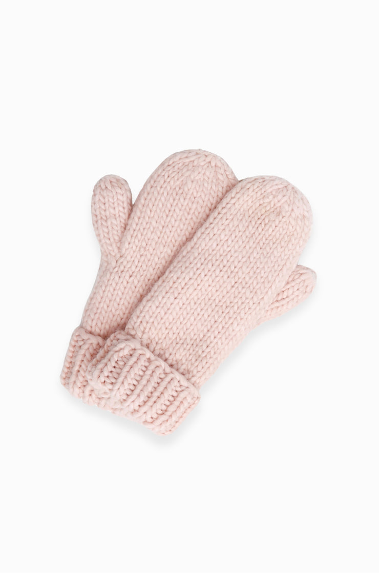 Hand-Knitted Basic Gloves