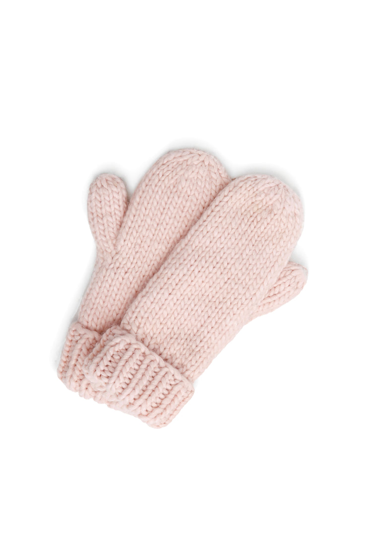 Hand-Knitted Basic Gloves