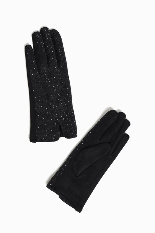 Speckled Print Gloves