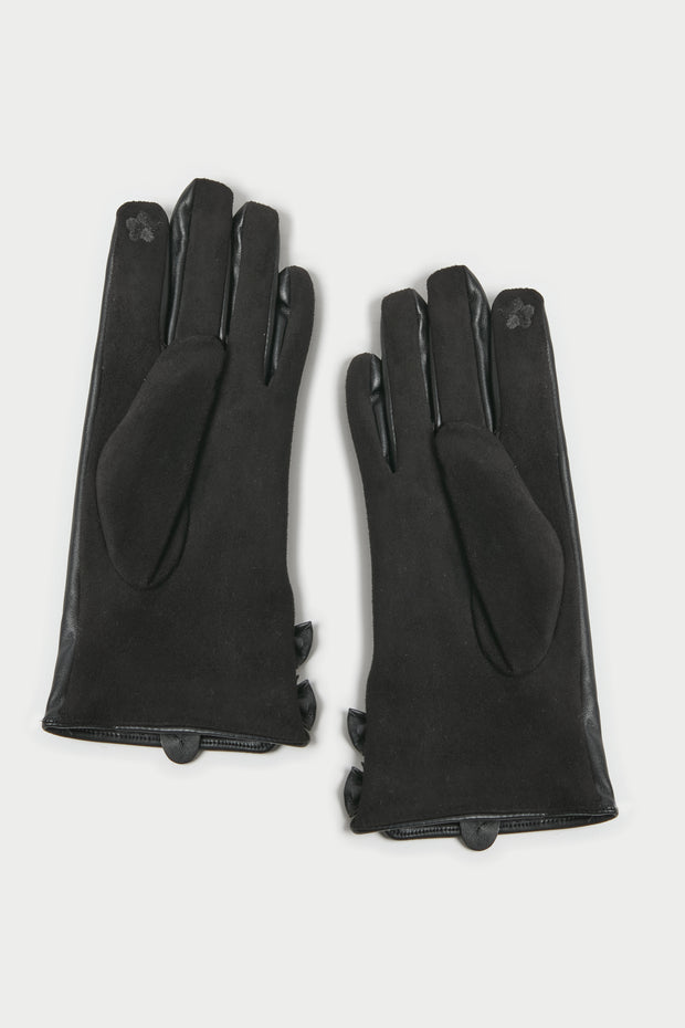 Little Bows Leather Gloves