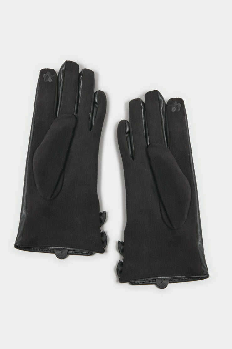 Little Bows Leather Gloves