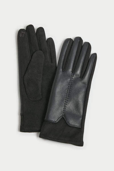 Stitch Detail Panel Gloves