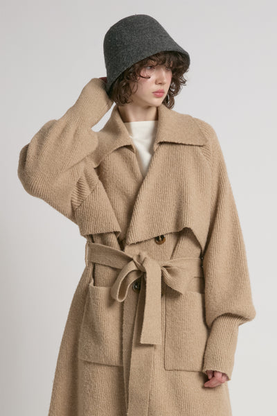 Wool Blended Modern Bucket Hat
