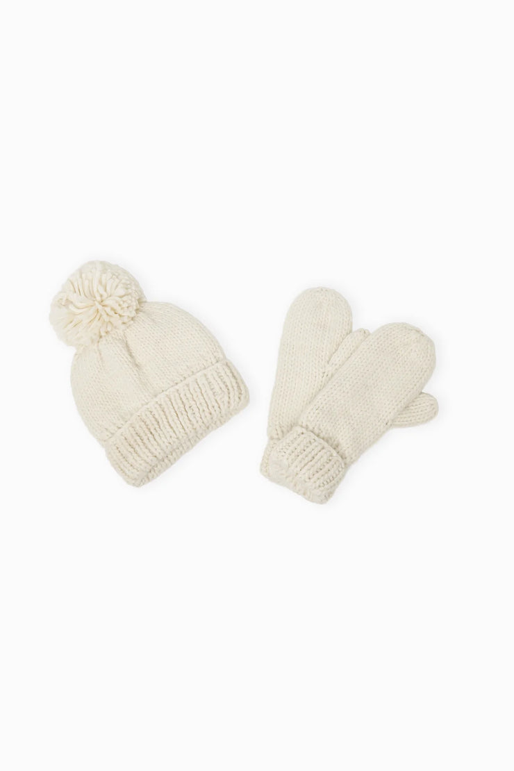 Hand-Knitted Basic Gloves