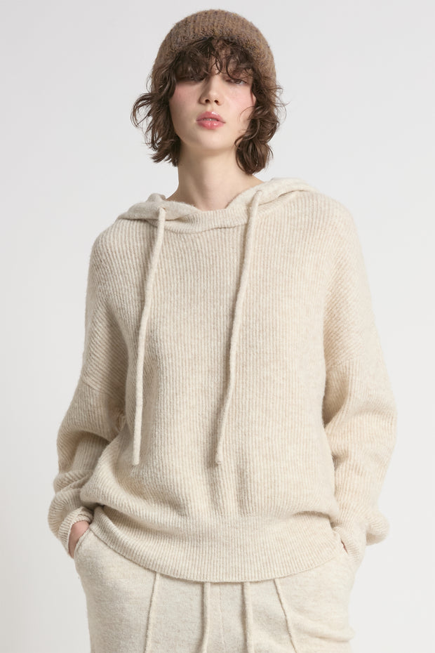 Fuzzy Rib Beanie