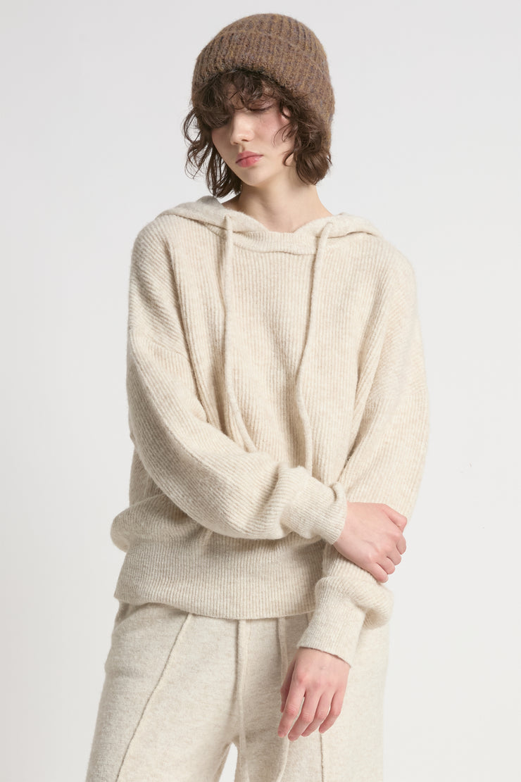 Fuzzy Rib Beanie