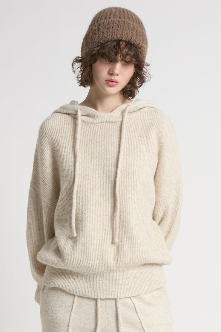 Fuzzy Rib Beanie
