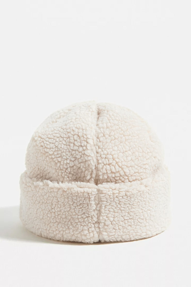 Shearling Crown Hat