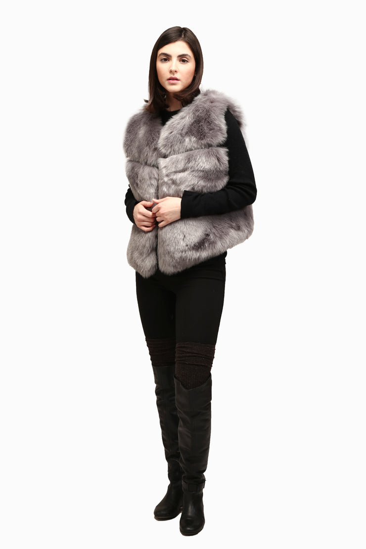 Faux Fur Short Vest