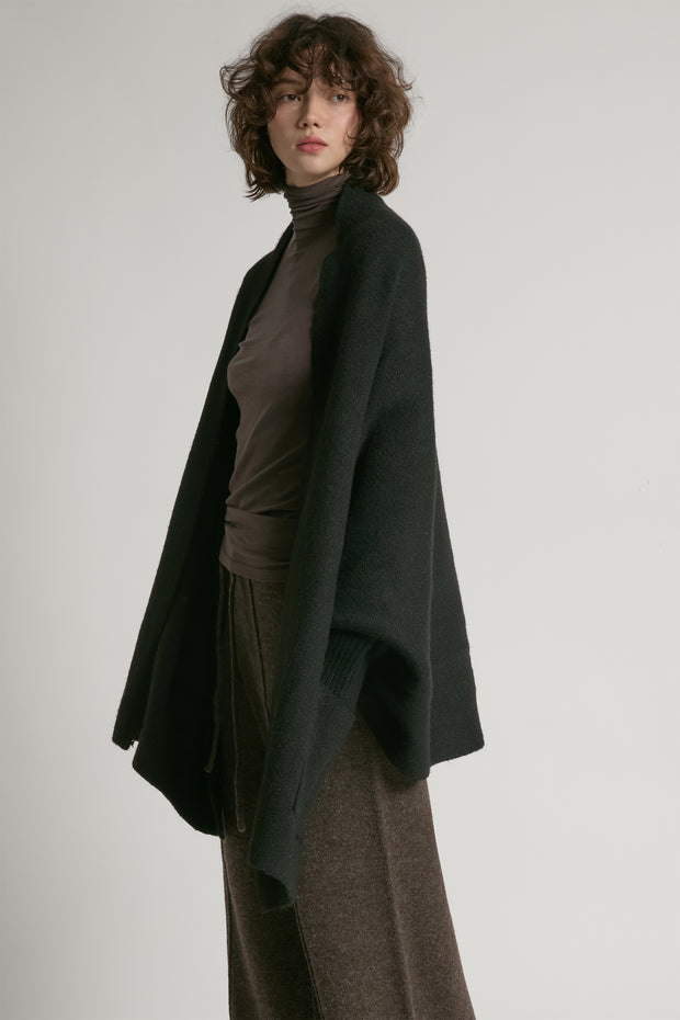 Pocket Shrug Cape Cardigan