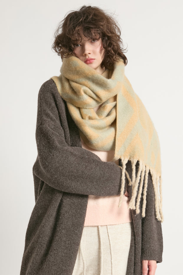 Aztec Grunge Scarf