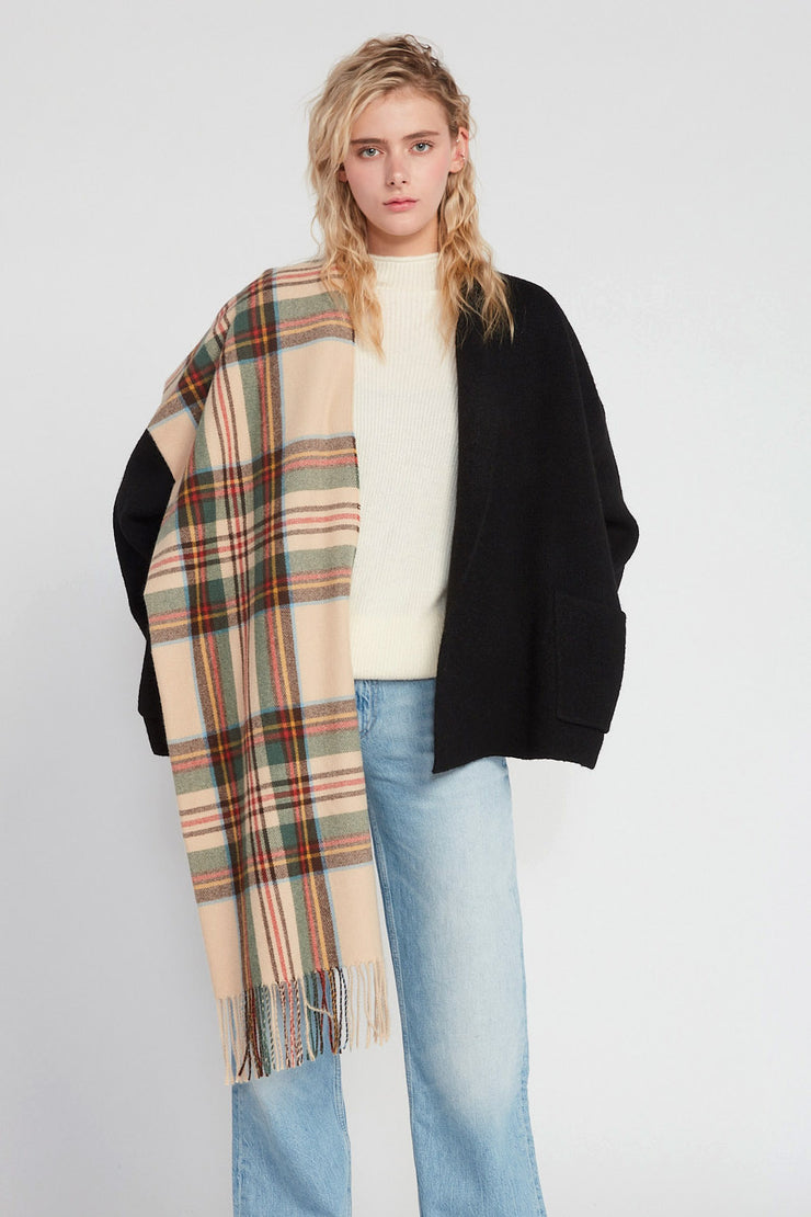 Soft Tartan Plaid Scarf