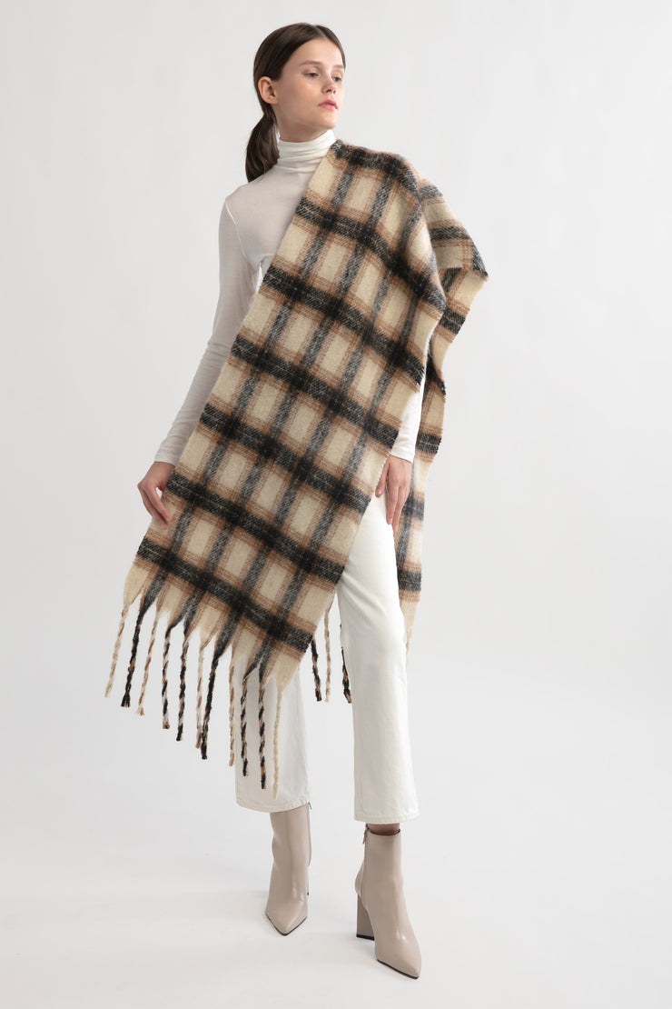 Muted Tartan Scarf