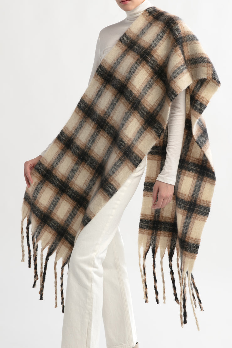 Muted Tartan Scarf