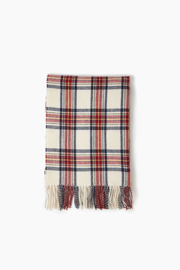 Timeless Check Tassel Scarf