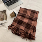 Rosewood Check Scarf