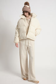 Corduroy Puffer Jacket
