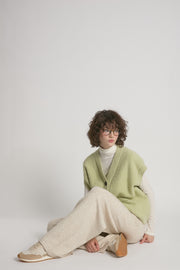 Boucle Knit Vest
