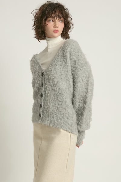 Shaggy Fur Cardigan