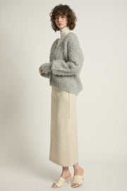 Shaggy Fur Cardigan
