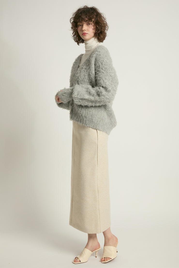 Shaggy Fur Cardigan