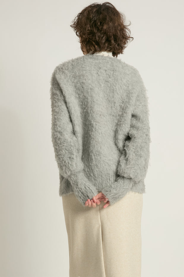 Shaggy Fur Cardigan