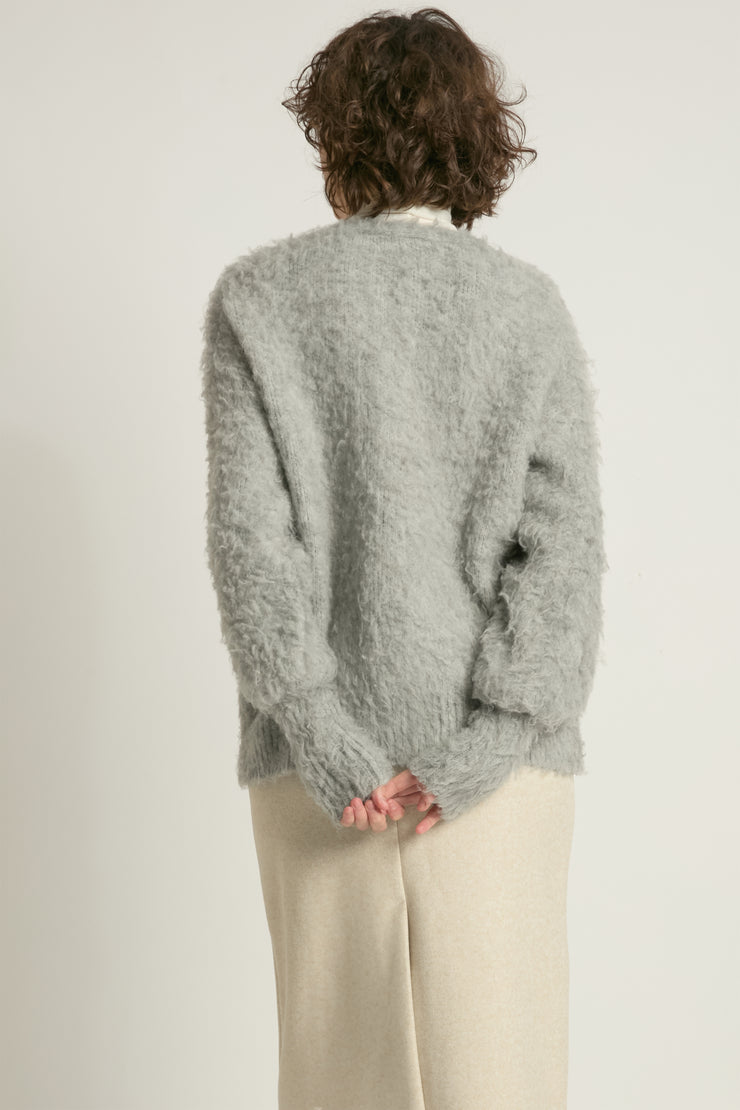 Shaggy Fur Cardigan