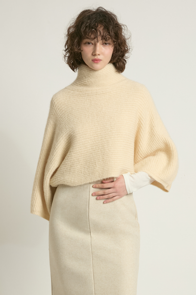 Crop Cocoon Sweater