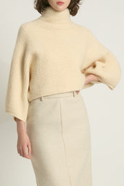 Crop Cocoon Sweater