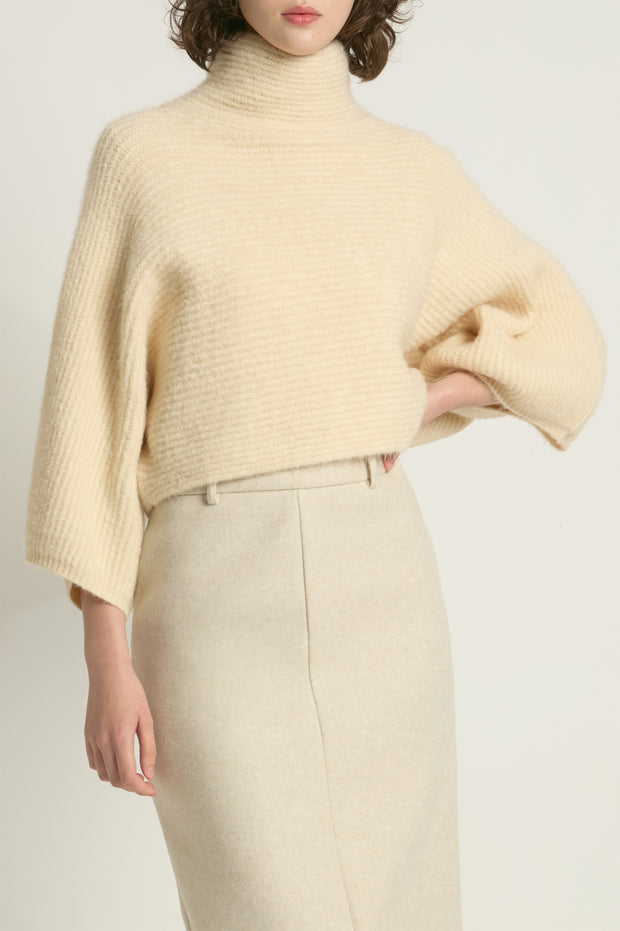Crop Cocoon Sweater