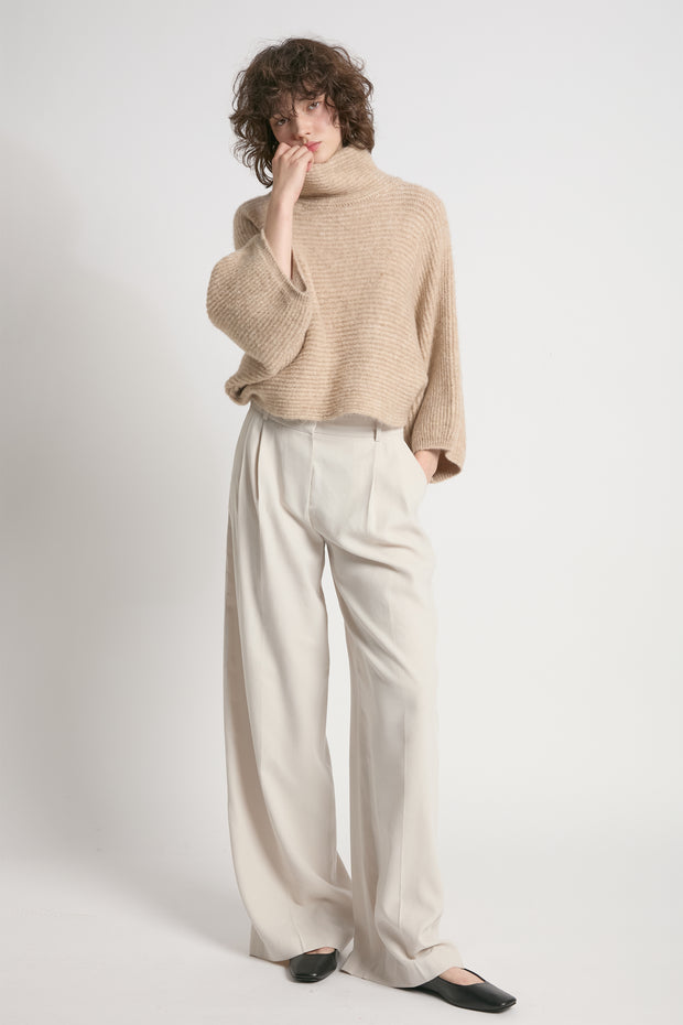 Crop Cocoon Sweater