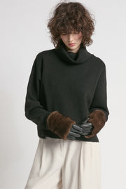 Dolman Funnelneck Pullover