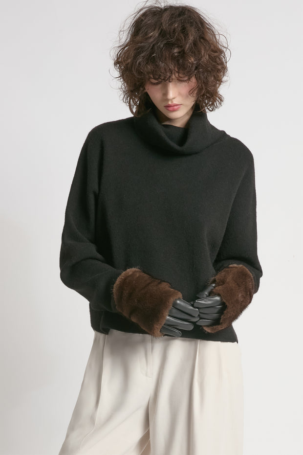 Dolman Funnelneck Pullover