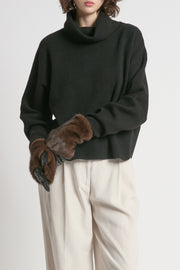 Dolman Funnelneck Pullover