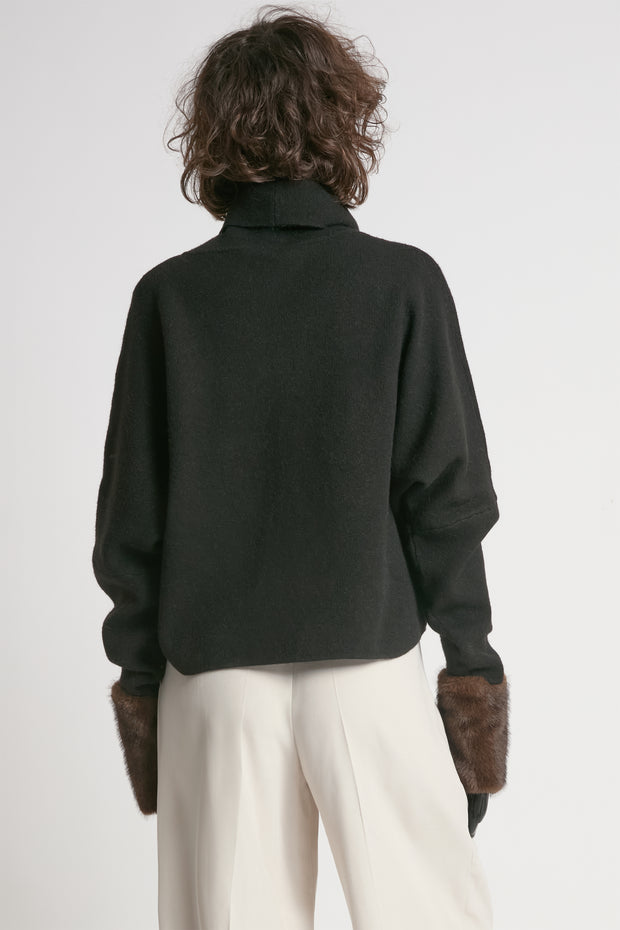 Dolman Funnelneck Pullover