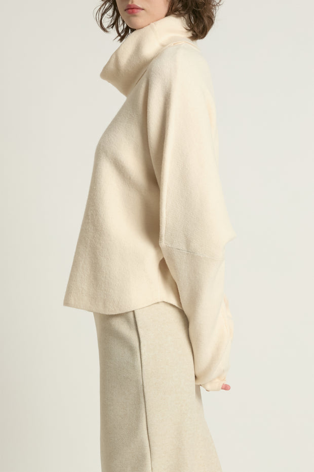 Dolman Funnelneck Pullover