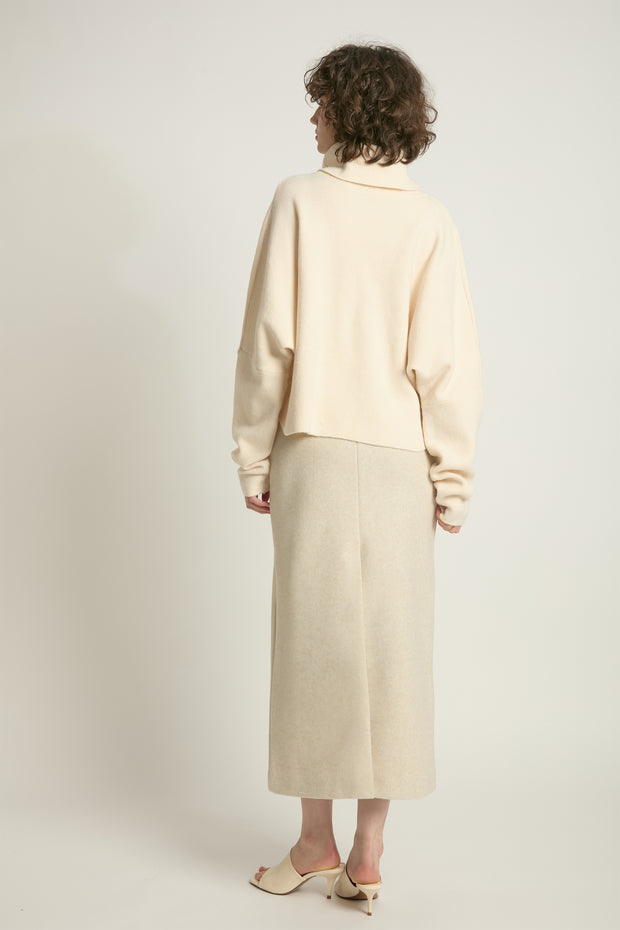 Dolman Funnelneck Pullover
