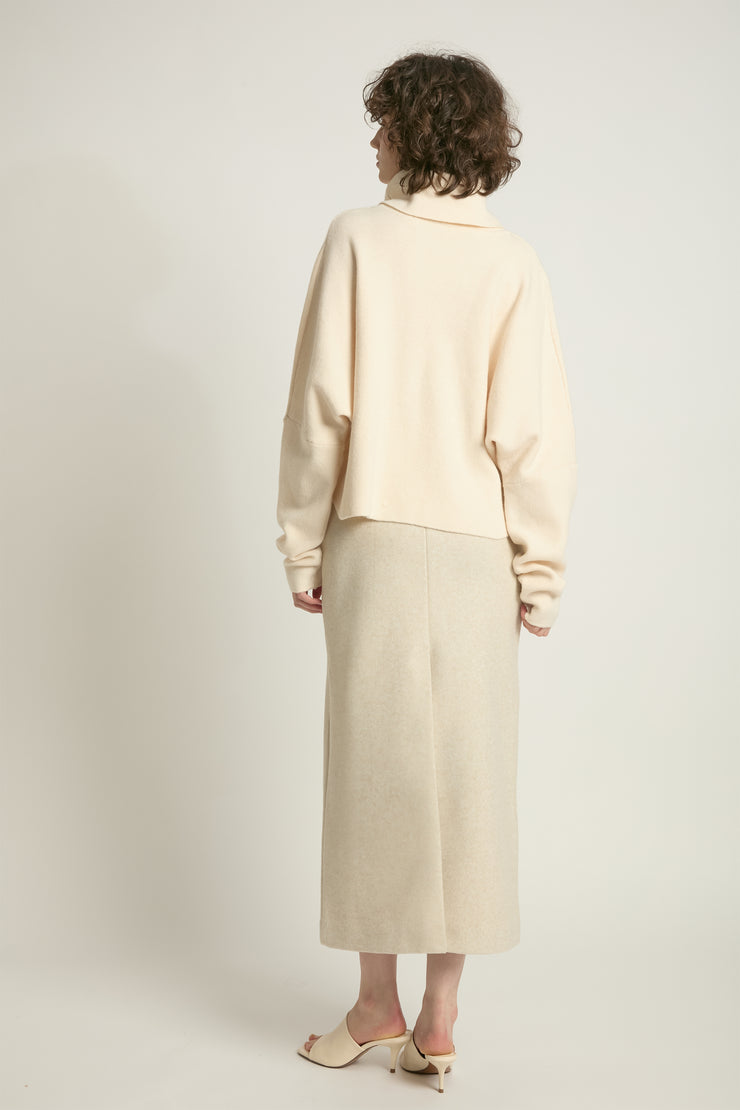 Dolman Funnelneck Pullover