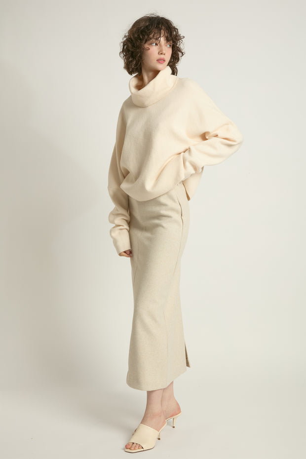 Dolman Funnelneck Pullover