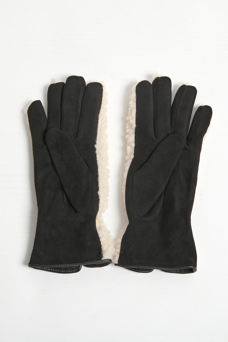Sherpa Bow Trim Gloves