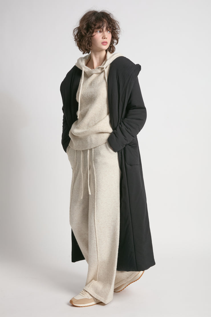 Belted Cotton Jersey Robe Coat