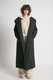 Belted Cotton Jersey Robe Coat