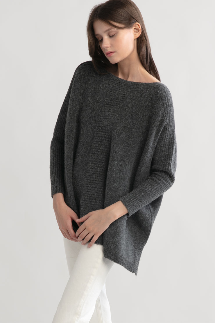 Dolman Poncho Sweater