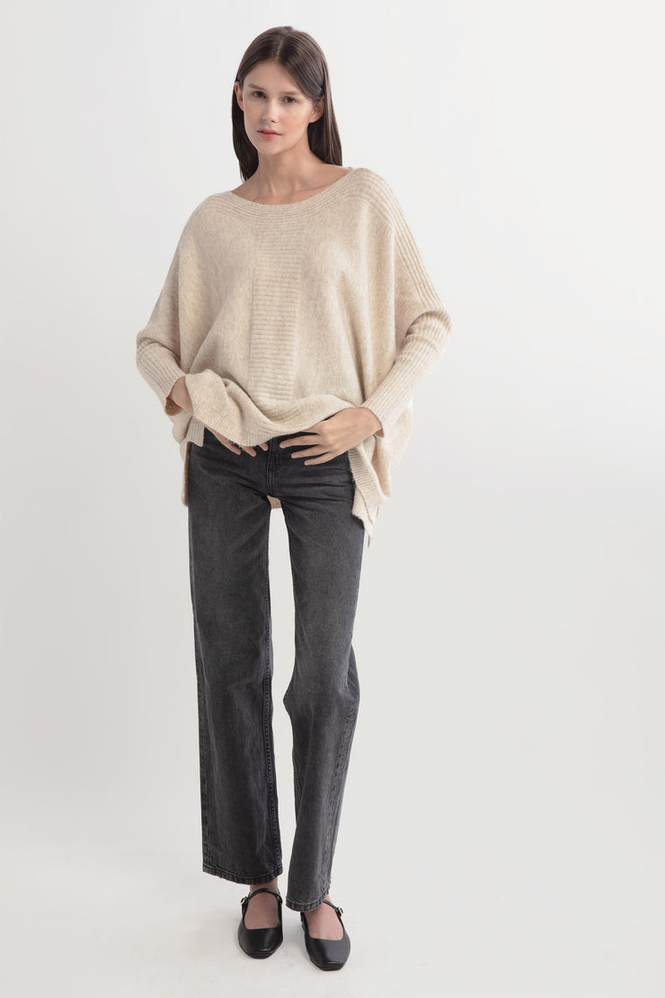 Dolman Poncho Sweater