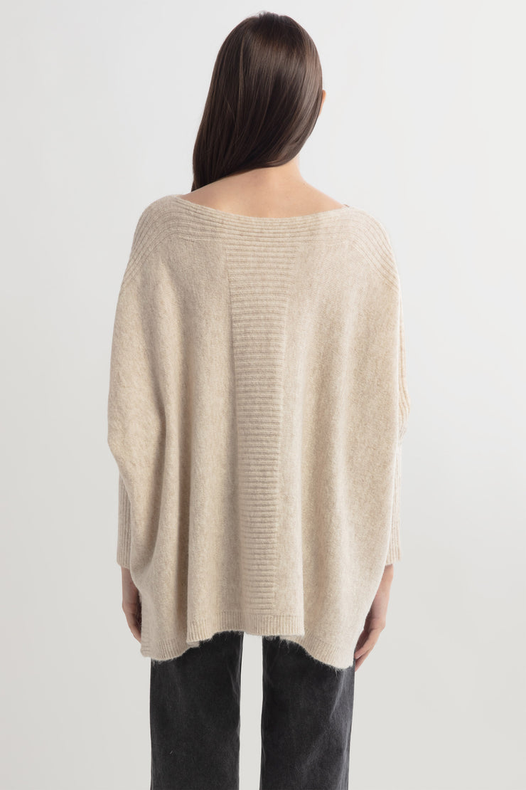 Dolman Poncho Sweater