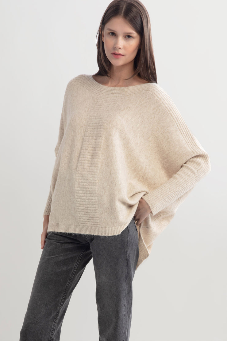 Dolman Poncho Sweater