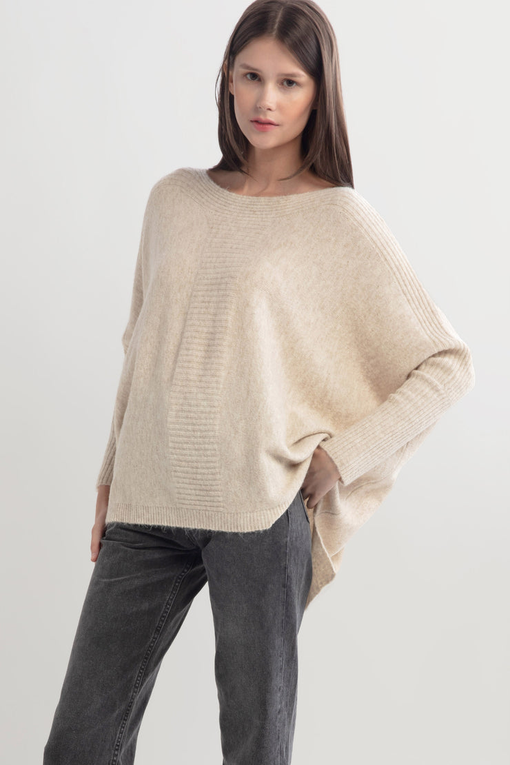 Dolman Poncho Sweater